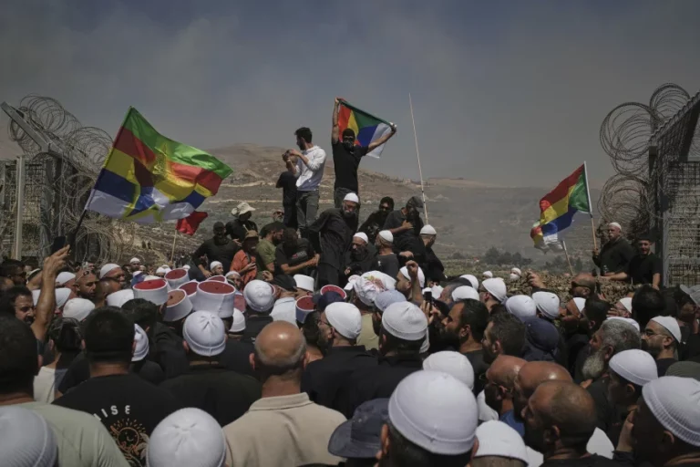 Israel strikes Syria’s capital, Damascus, pledging to defend Druze minorities